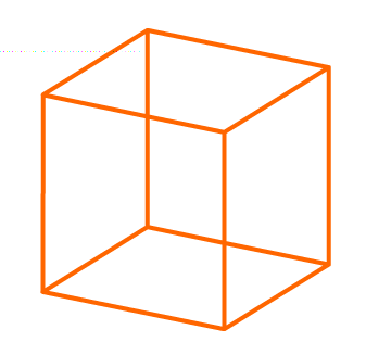 3d cube photo