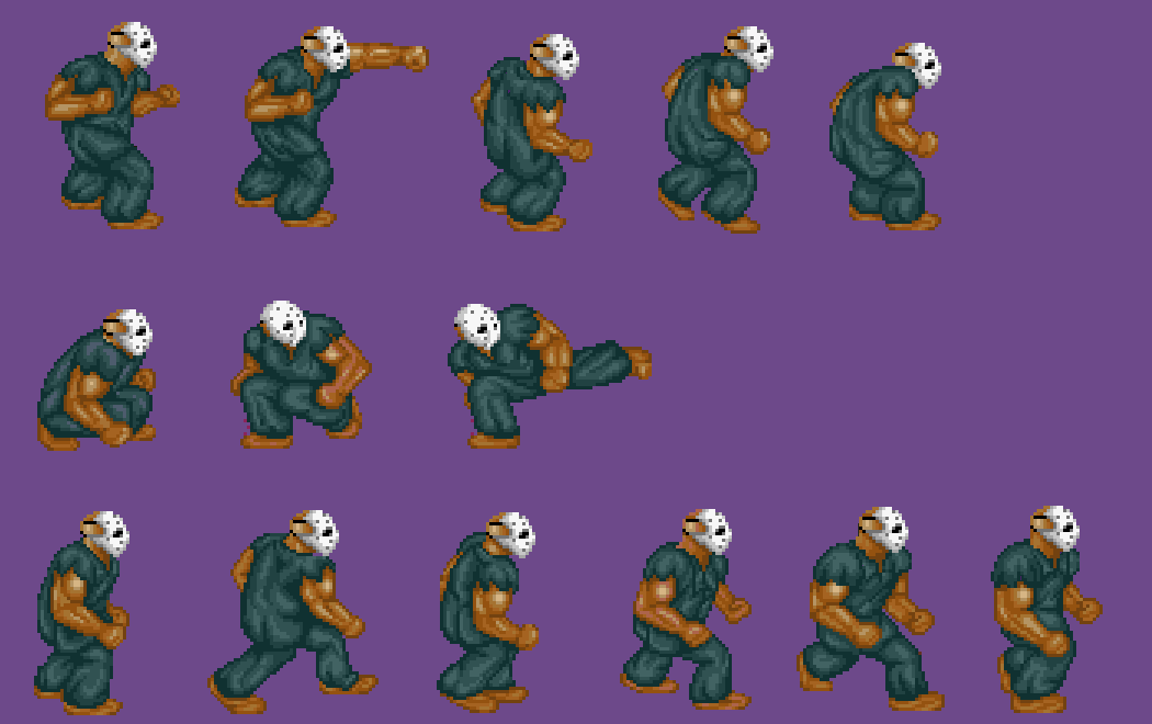 fighting sprites